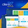 ClientX WHMCS client area template NULL