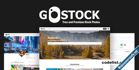 GoStock v56 Free and Premium Stock Photos Script-1.jpg